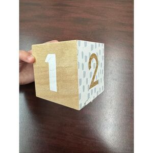 Hobby Lobby Number Woden Block Decor